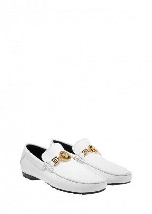 versace deer skin print signature shoe|versace shoes.